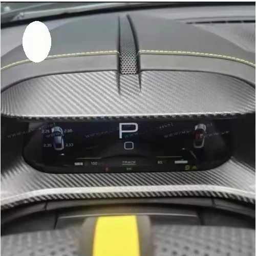 For Lotus Emira Interior Center Control Instrument Covers Dry Carbon Fiber Car Interior Auto Parts